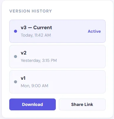 Client approves. You send to production.
